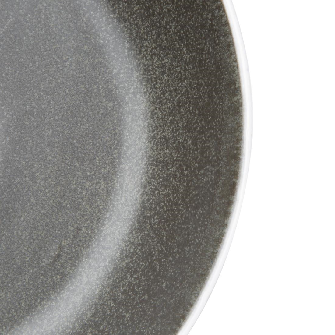 Olympia Chia Charcoal Coupe Bowl 220mm 8.5" (4 Pack)