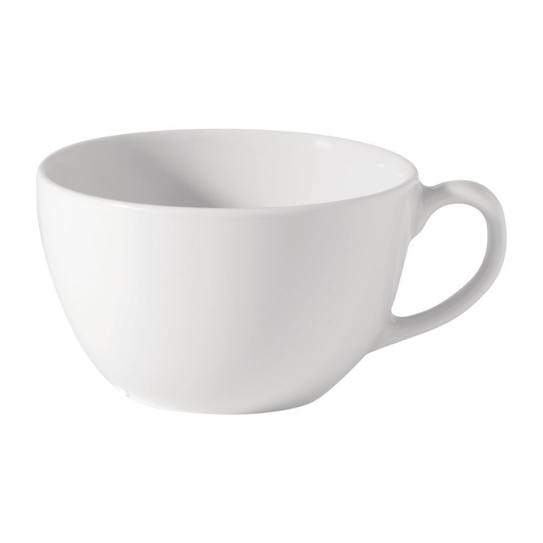 Utopia Titan Bowl-Shaped Cups White 340ml (36 Pack)