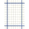 Dunisoft Towel Napkin Blue Check 38x54cm - Pack of 250