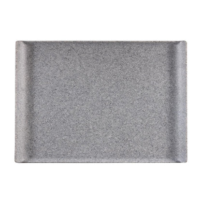Churchill Melamine GN 1/1 Rectangular Trays Granite 530mm (Pack of 2)