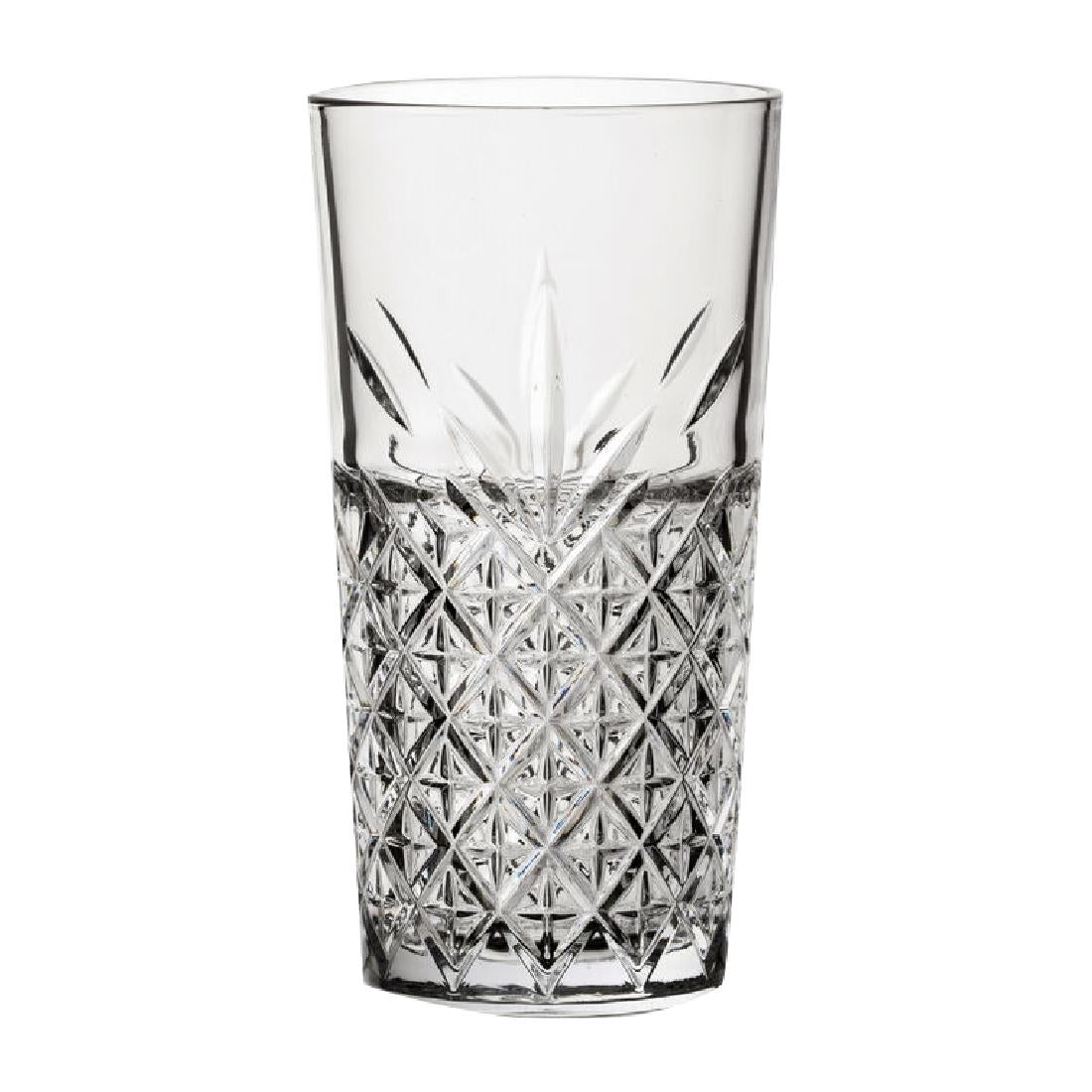 Utopia Timeless Vintage Stackable Hi Ball Glasses 350ml (12 Pack)