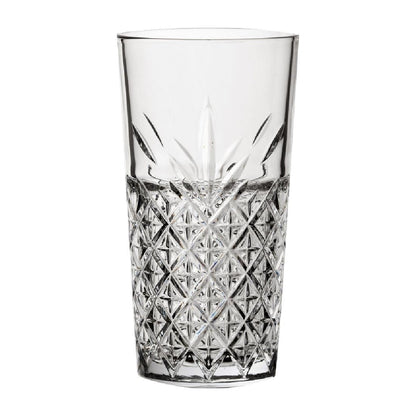 Utopia Timeless Vintage Stackable Hi Ball Glasses 450ml (12 Pack)