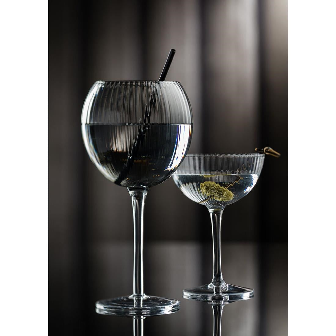 Utopia Hayworth Deep Coupe Glasses 230ml (6 pack)