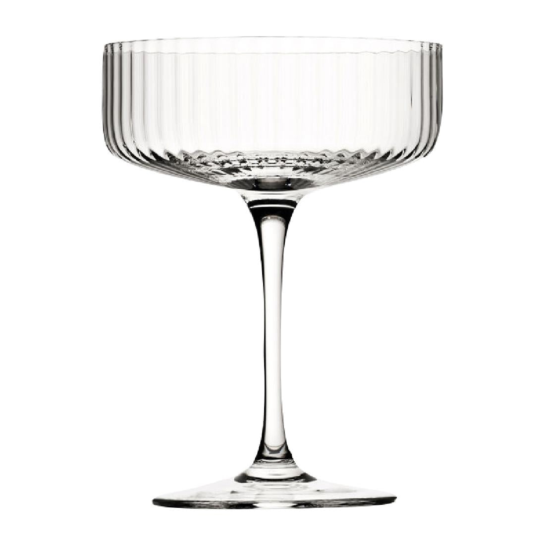 Utopia Hayworth Straight Sided Coupe Glasses 290ml (6 pack)