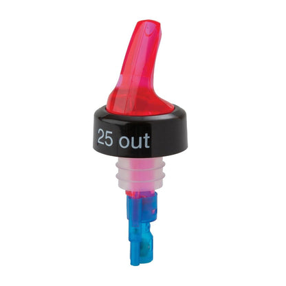 Beaumont Red Quick Shot 3-Ball Pourer 25ml (12 Pack)