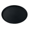Beaumont Non-Slip Round Tray Black 280mm