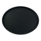 Beaumont Non-Slip Round Tray Black 406mm