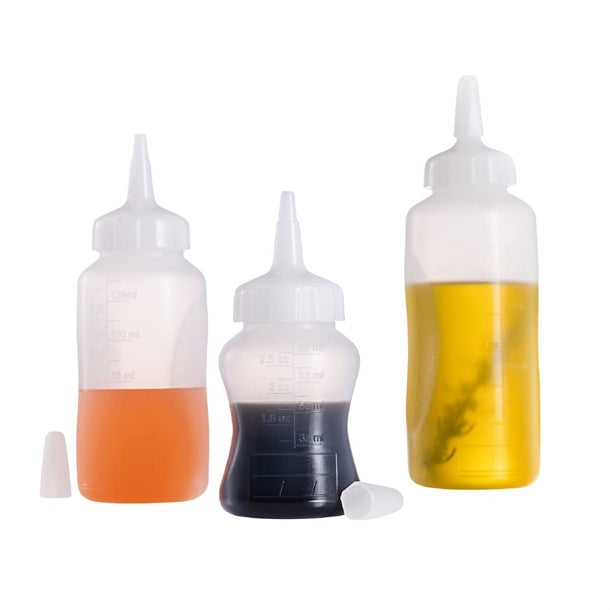 Araven Mini Squeeze Sauce Bottle 90ml White