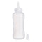 Araven Mini Squeeze Sauce Bottle 250ml White