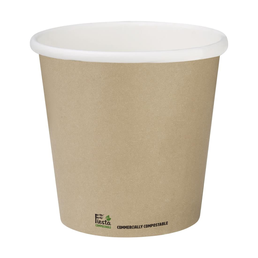 Fiesta Compostable Espresso Cups Single Wall 114ml (1000 Pack)