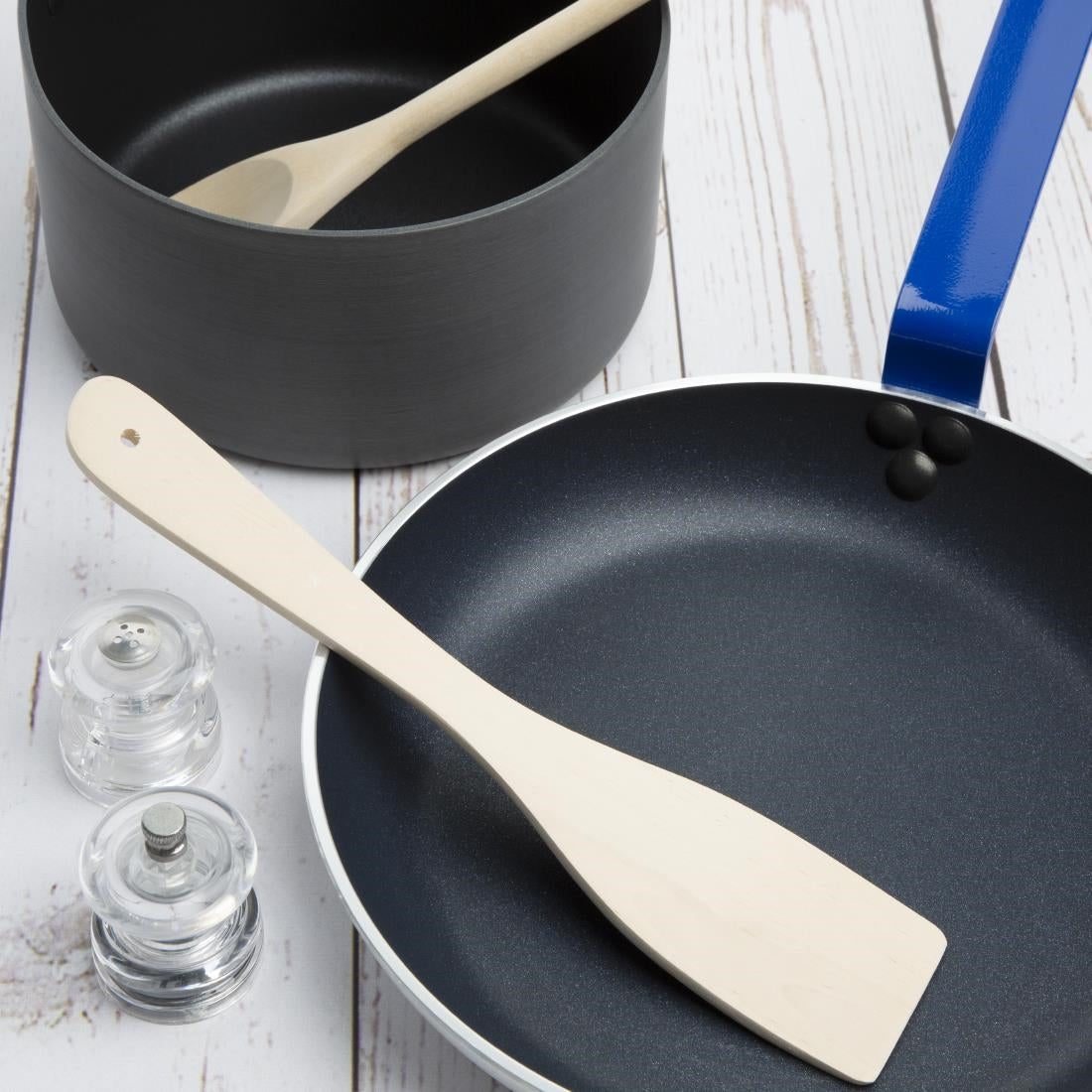 Vogue Wooden Spatula 30cm