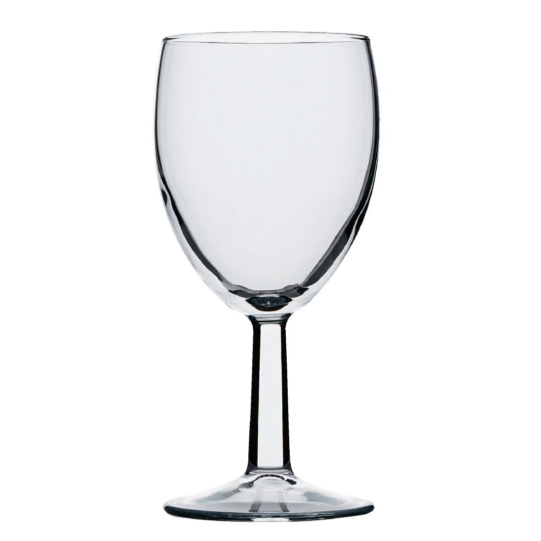 Utopia Saxon Wine Goblets 260ml CE Marked at 175ml (48 pack)