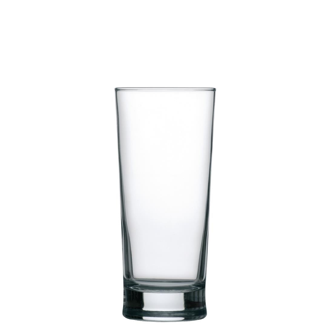 Utopia Senator Nucleated Conical Beer Glasses 570ml CA stamped (24 pack)