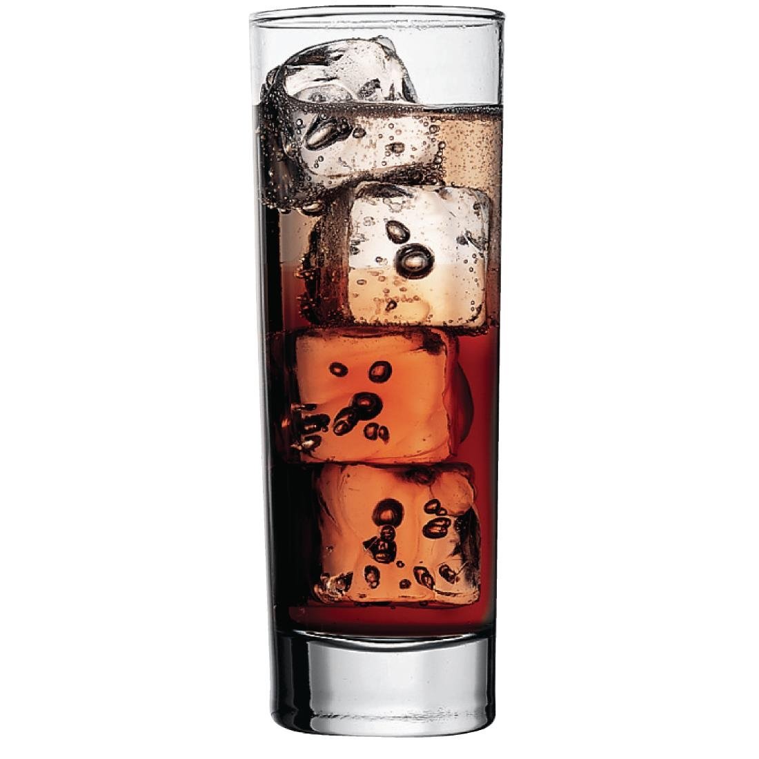 Utopia Side Hi Ball Glasses 290ml CE Marked (12 Pack)