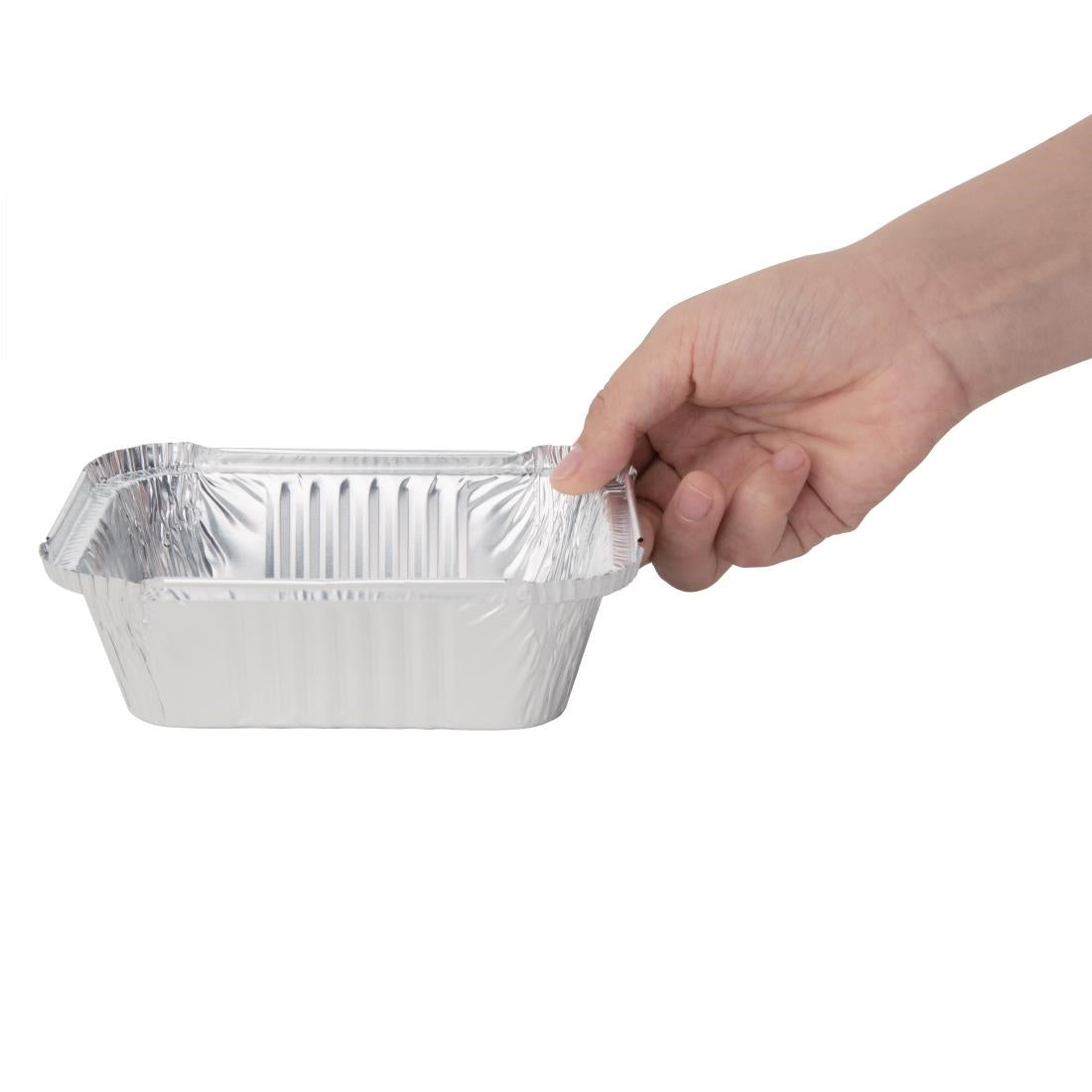 Fiesta Recyclable Foil Containers Medium 450ml (500 Pack)