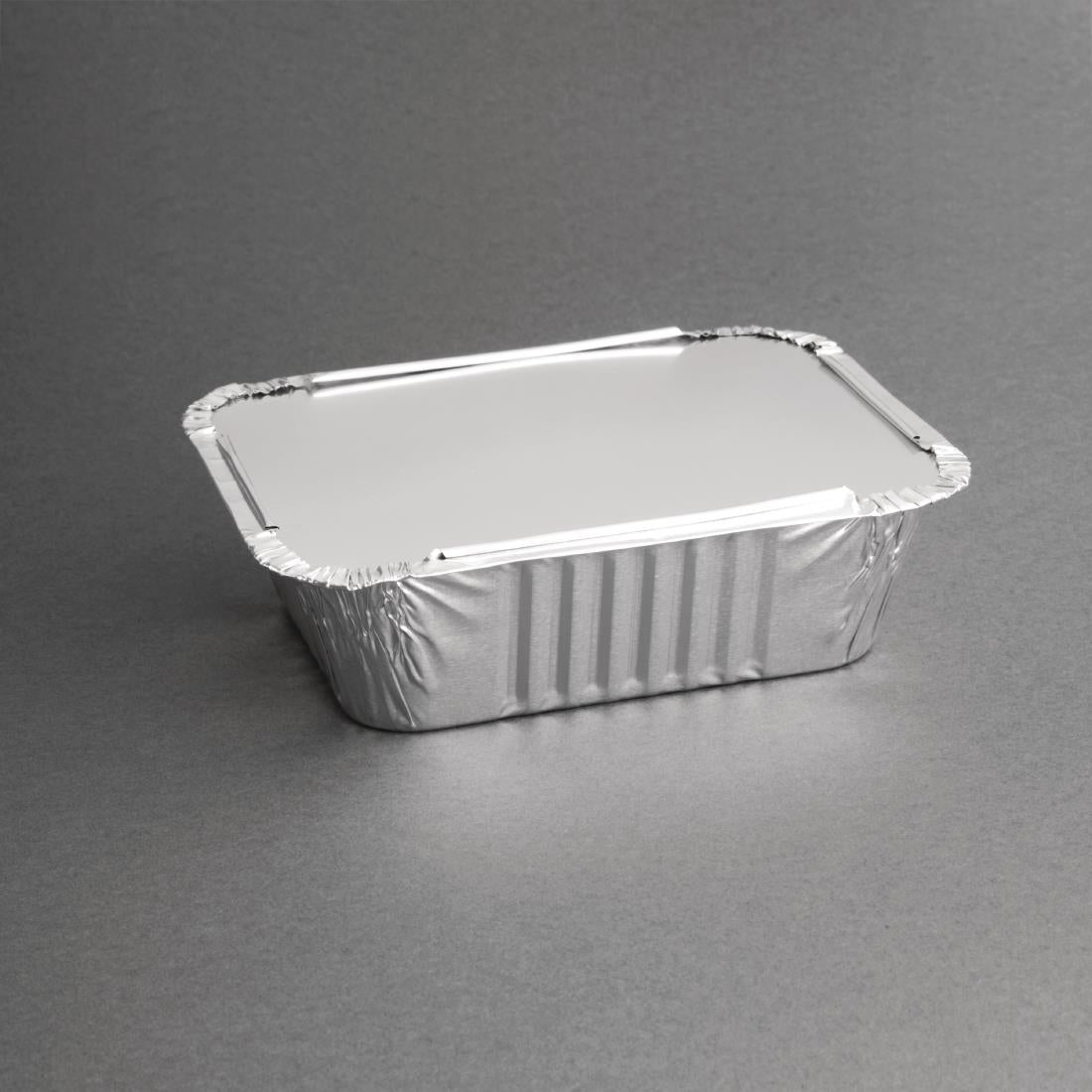 Fiesta Waxed Lids for Medium Foil Containers (500 Pack)