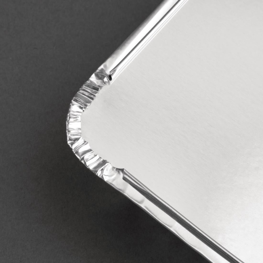 Fiesta Waxed Lids for Medium Foil Containers (500 Pack)