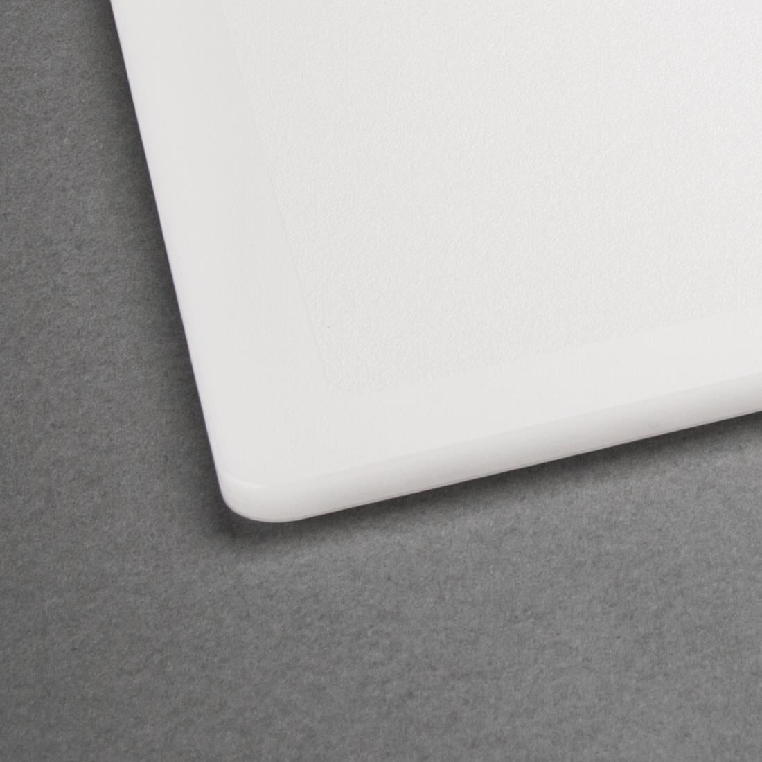 Nisbets Essentials White Chopping Board