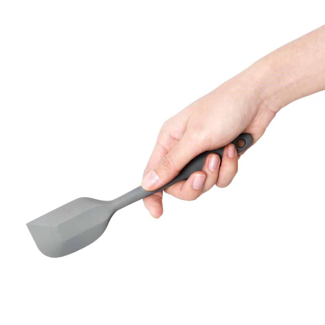 Vogue Silicone High Heat Mini Scraper Grey