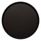 Cambro Treadlite Fibreglass Round Non-Slip Tray Black 355mm