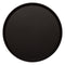 Cambro Treadlite Fibreglass Round Non-Slip Tray Black 405mm