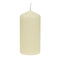 Bolsius Tall Pillar Candles Ivory 120mm - Pack of 12