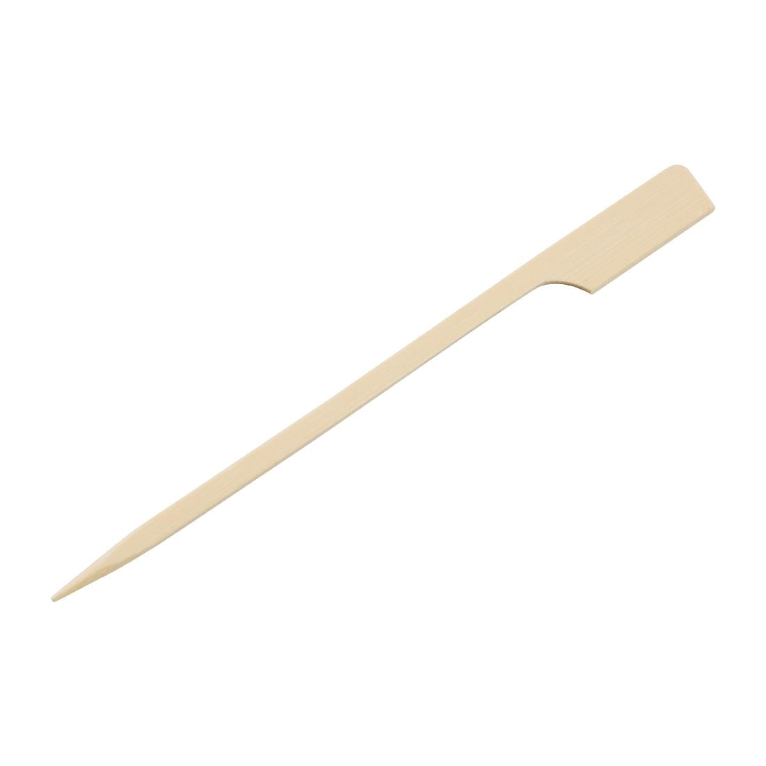 Fiesta Compostable Bamboo Paddle Skewers 120mm (100 pack)