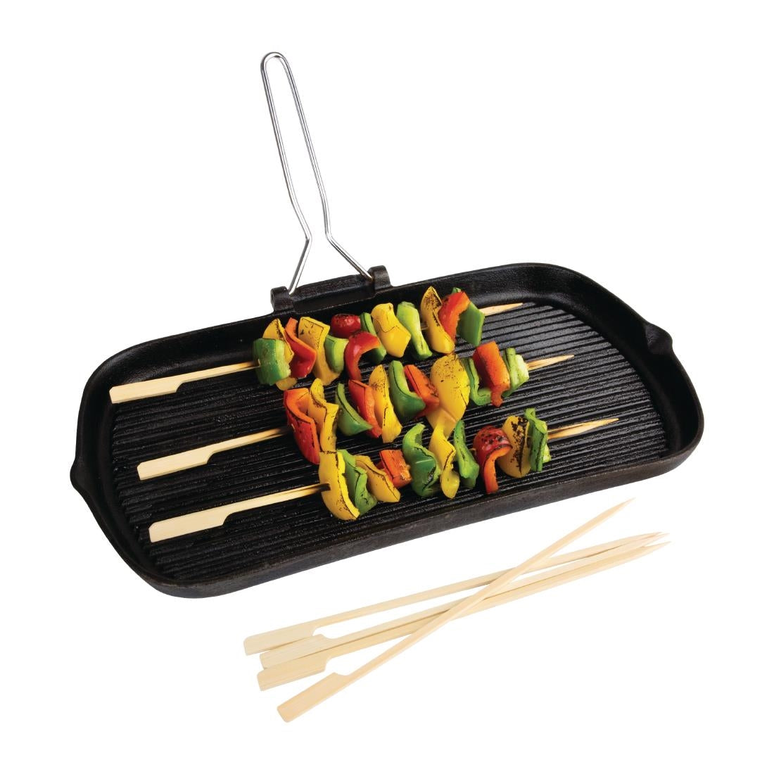 Fiesta Compostable Bamboo Paddle Skewers 210mm (100 pack)