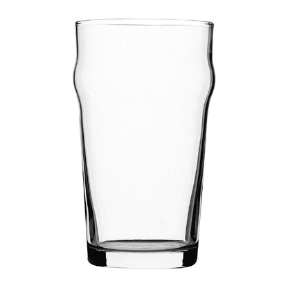 Utopia Nonic Nucleated Beer Glasses 570ml CE Marked (48 pack)