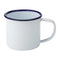 Utopia Eagle Enamel Mugs 155ml - Pack of 12