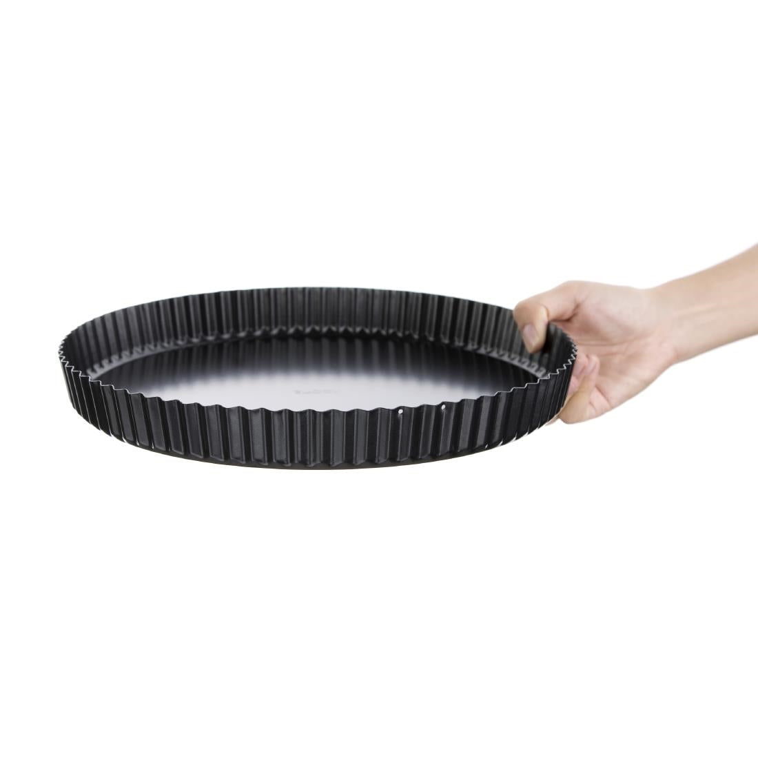 Vogue Non-Stick Quiche Tin With Removable Base 300mm