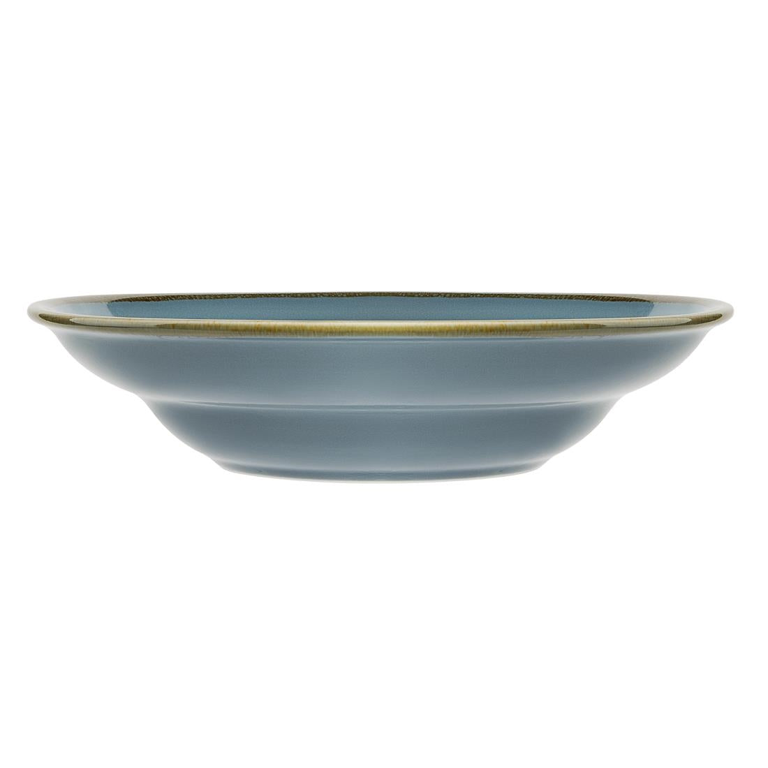 Olympia Kiln Pasta Bowls Ocean 250mm (Pack of 4)