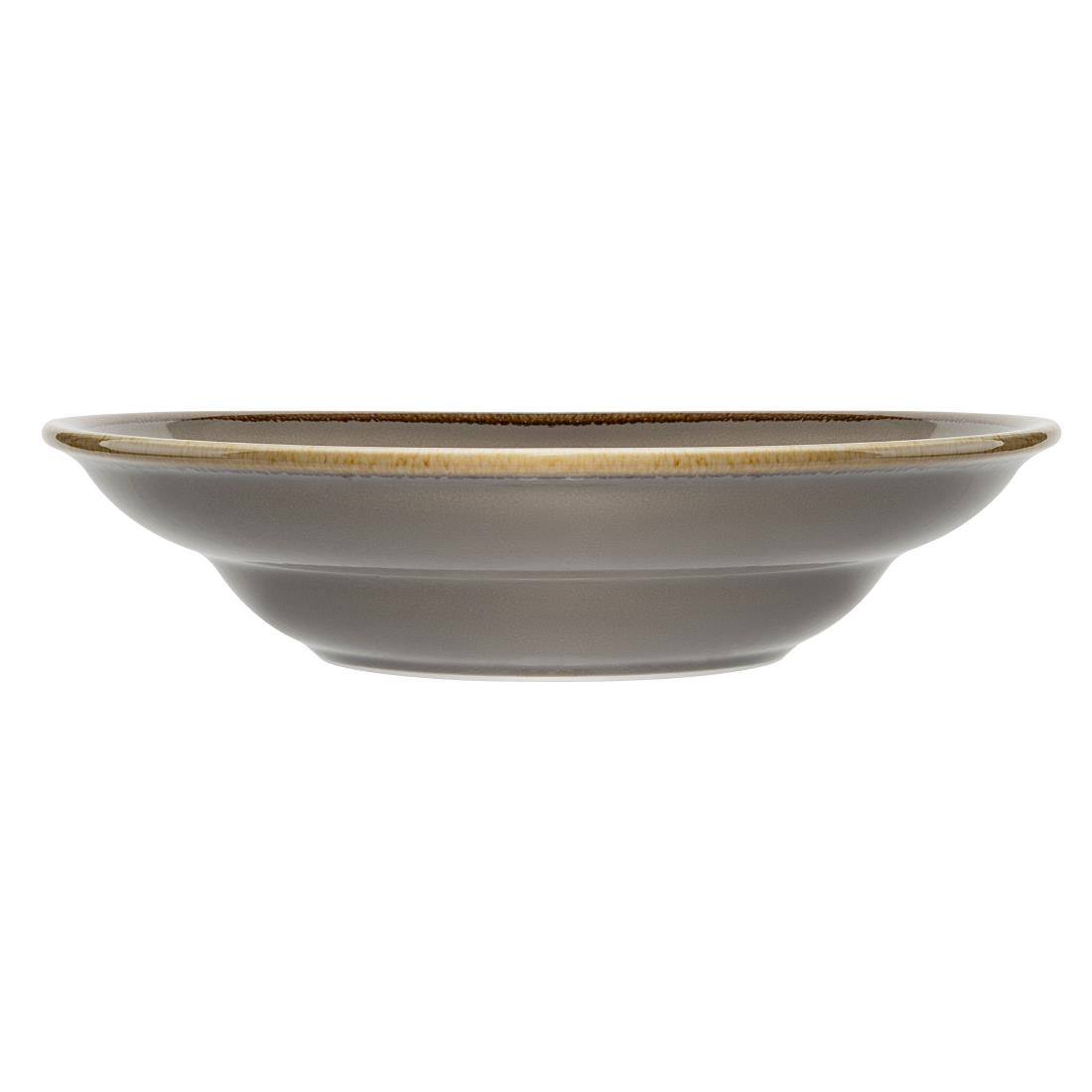 Olympia Kiln Pasta Bowls Smoke 250mm (Pack of 4)