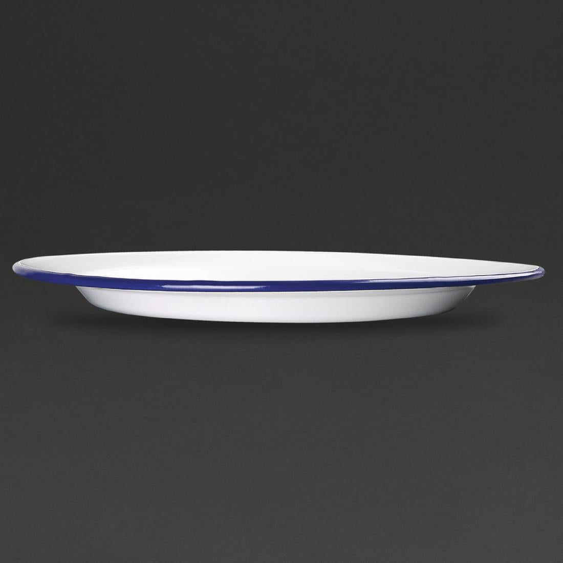 Olympia Enamel Dinner Plates 300mm (Pack of 6)