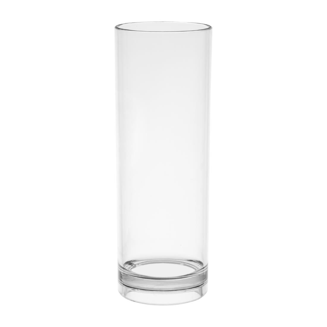 Olympia Kristallon Polycarbonate Hi Ball Glasses Clear 360ml (6 pack)