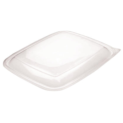 Fastpac Medium Rectangular Food Container Lids 900ml / 32oz (300 Pack)