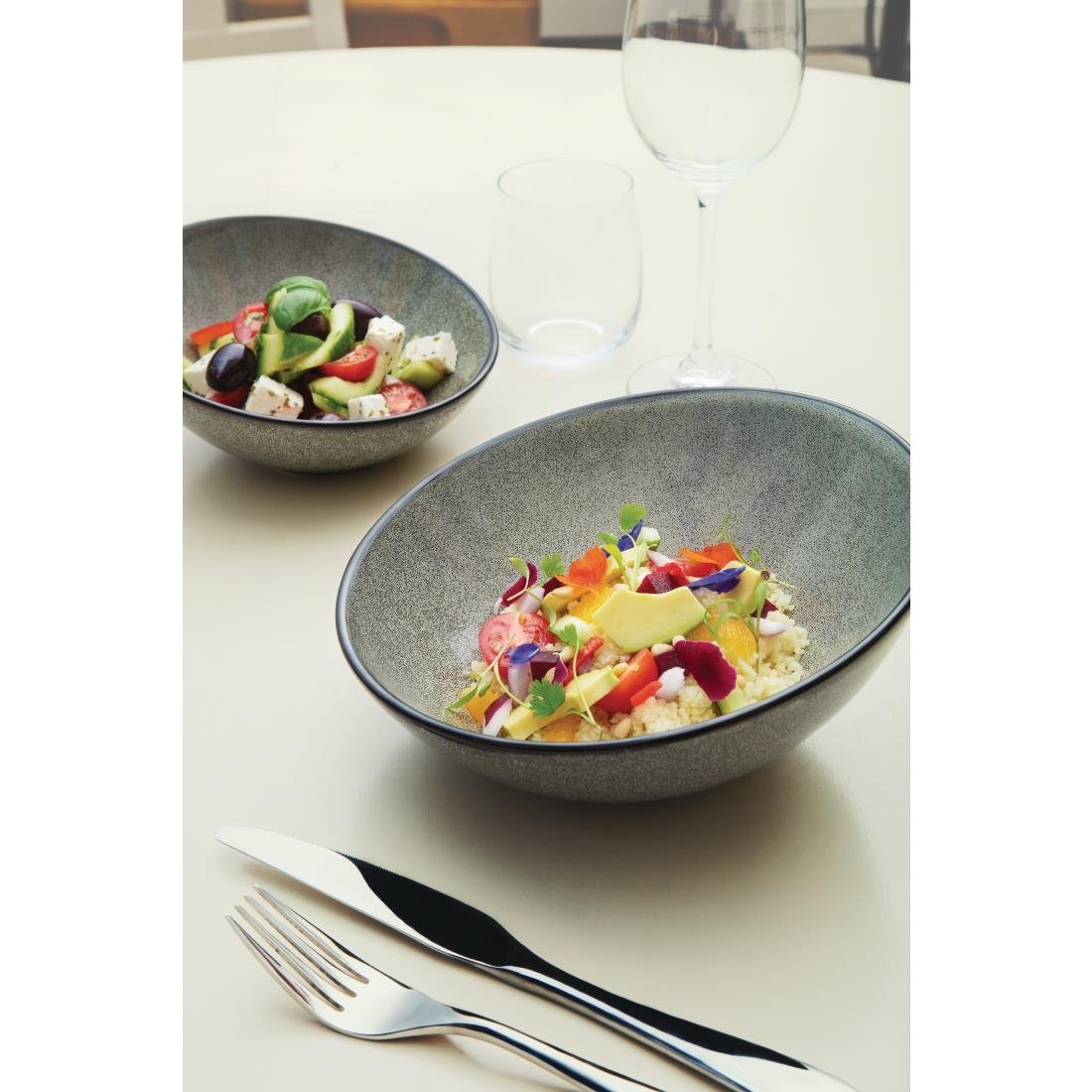 Olympia Mineral Sloping Bowls 175mm (6 pack)