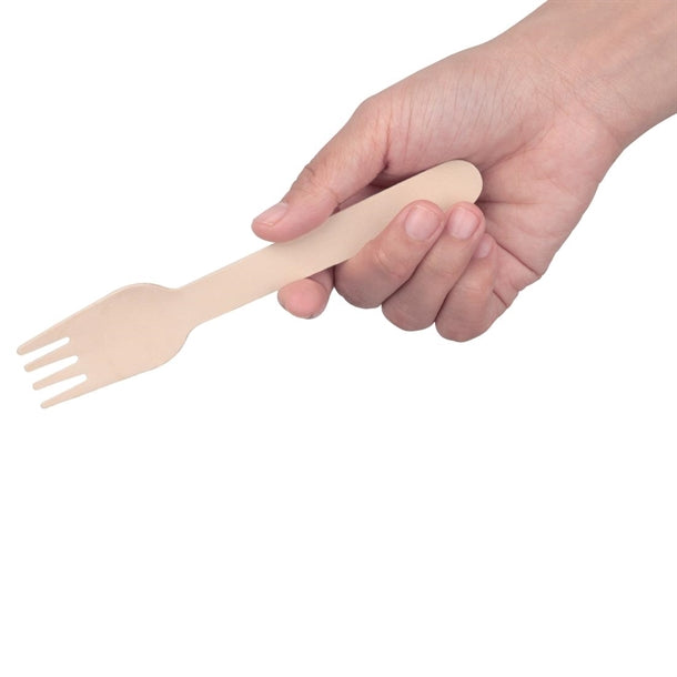 Fiesta Compostable Wooden Cutlery Meal Pack (250 pack)