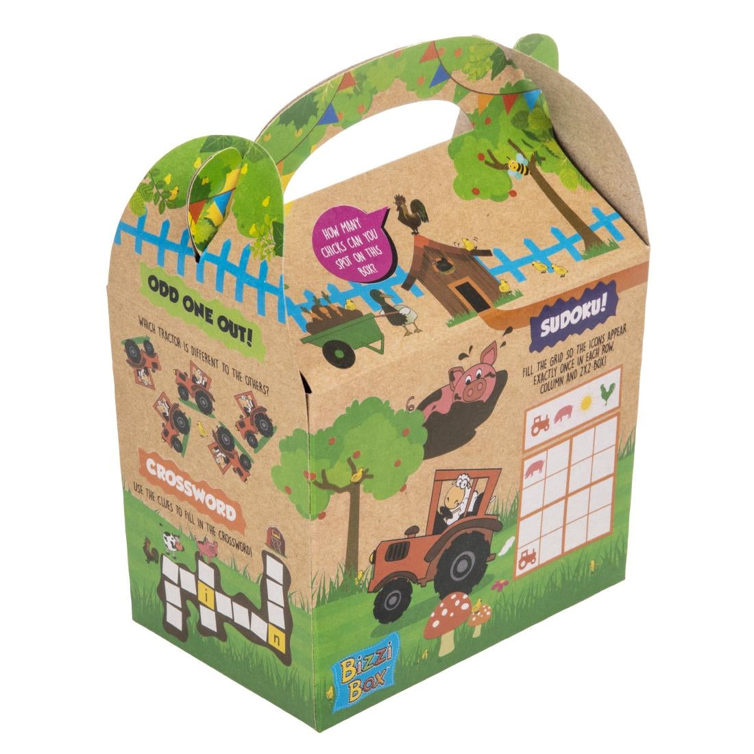 Crafti's Kids Kraft Bizzi Meal Boxes Pet and Farm (200 pack)