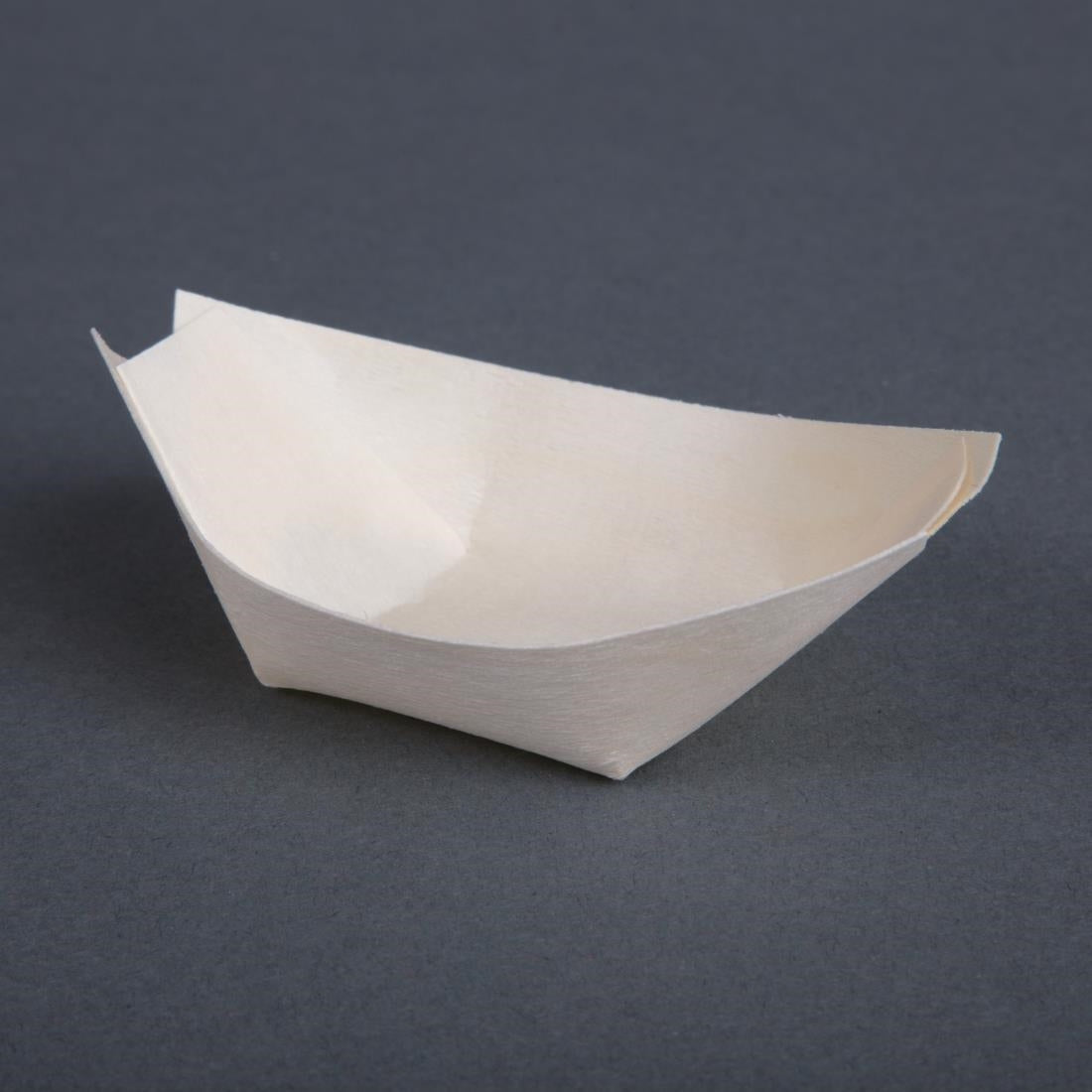 Fiesta Compostable Wooden Sushi Boats Small 80mm (100 pack)