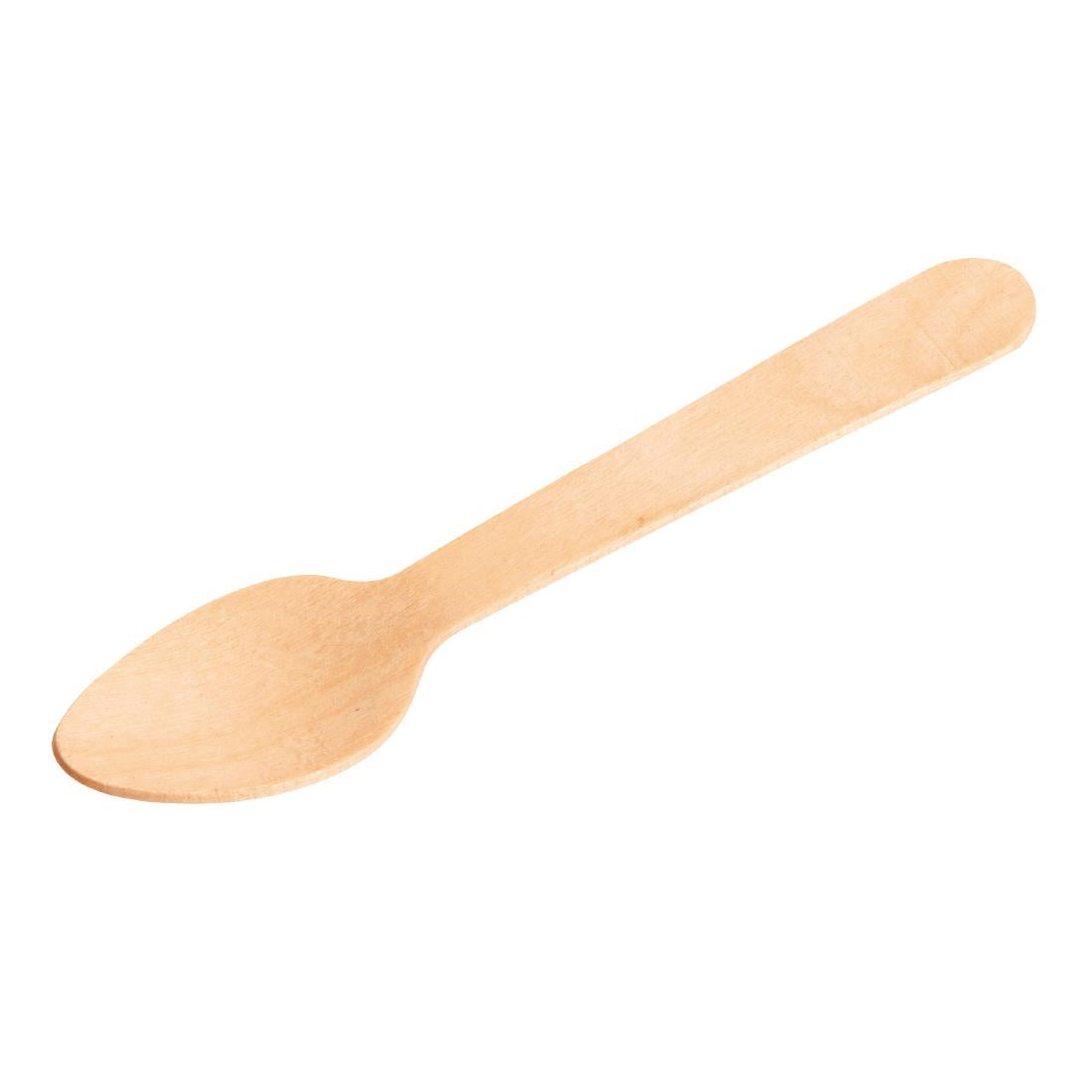 Fiesta Compostable Wooden Teaspoons (100 pack)