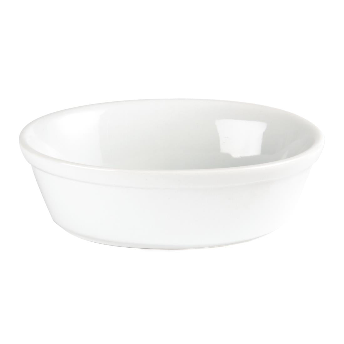 Olympia Whiteware Oval Pie Bowls 161mm (Pack of 6)