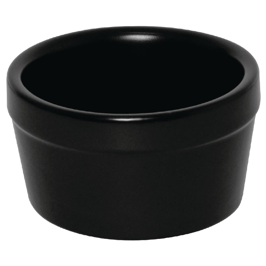 Olympia Mediterranean Ramekins Black 77mm (6 Pack)