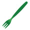 Olympia Kristallon Polypropylene Forks Green - Pack of 12