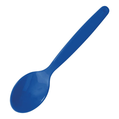 Olympia Kristallon Polypropylene Spoons Blue (12 pack)