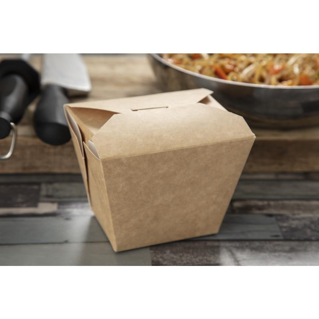 Colpac Recyclable Microwavable Food Boxes Square 750ml (250 pack)