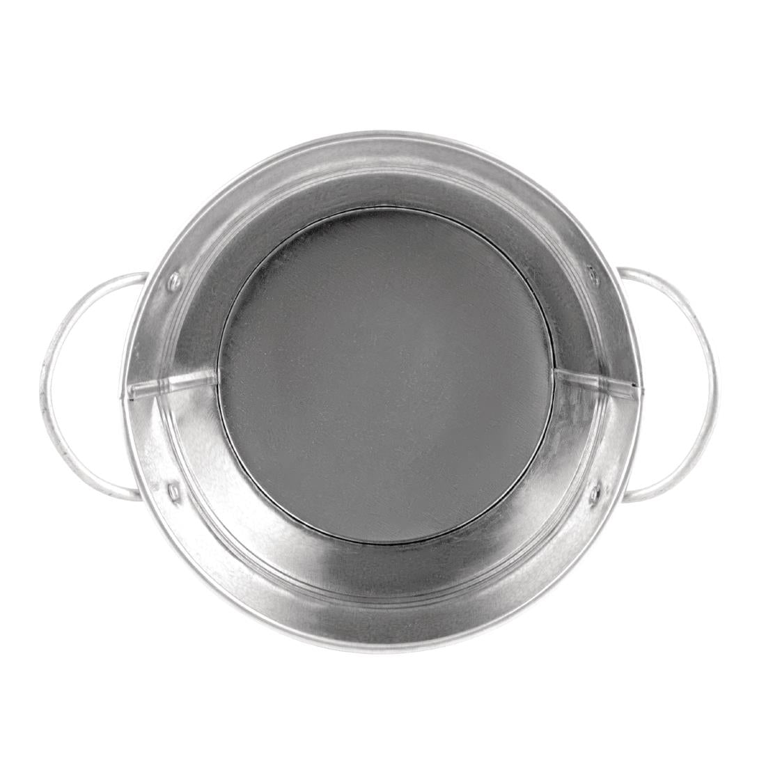 Olympia Mini Metal Food Bucket Shallow 150mm