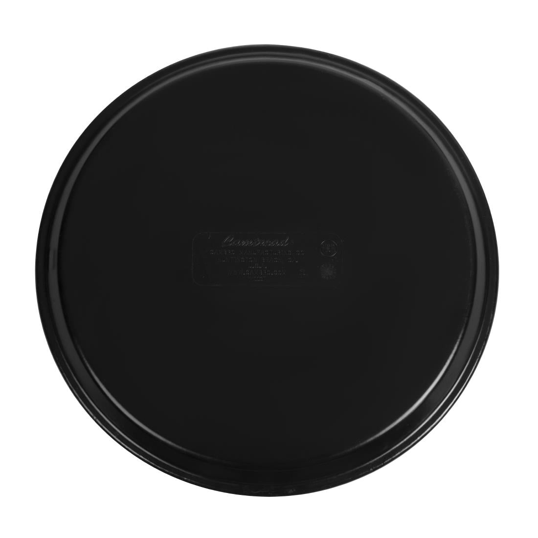 Cambro Camtread Fibreglass Round Non-Slip Tray Black 280mm