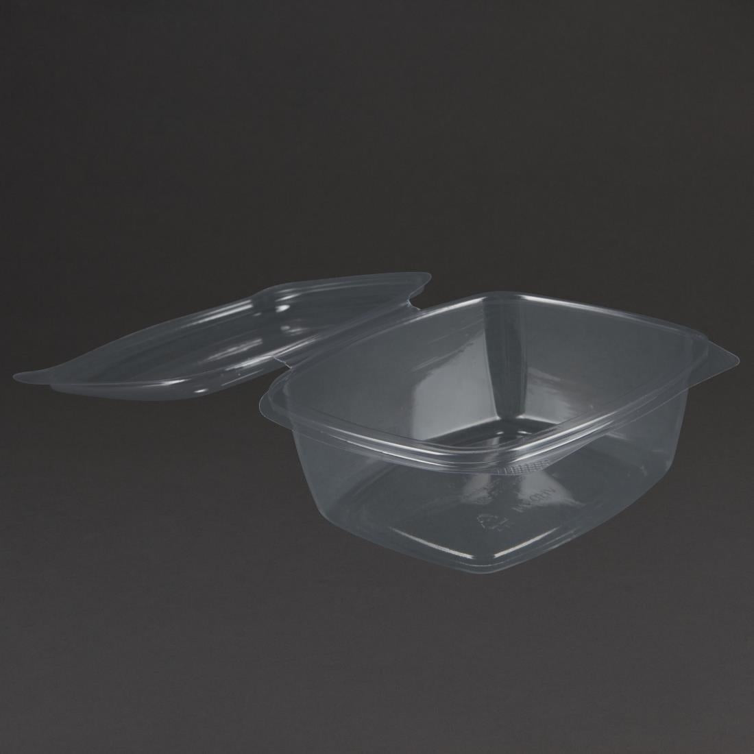 Vegware Compostable PLA Hinged-Lid Deli Containers 680ml / 24oz (200 pack)