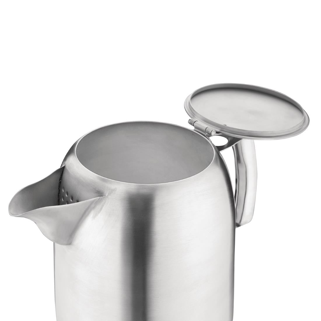 Olympia Airline Teapot Stainless Steel 1.6Ltr
